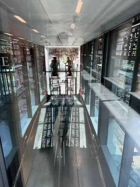 Glass Clean from Tower: Swipe To View More Images