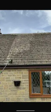 Click Here To Enlarge This Photo Of Roof Clean With Moss Removal