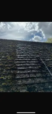 Click Here To Enlarge This Photo Of Roof Clean With Moss Removal