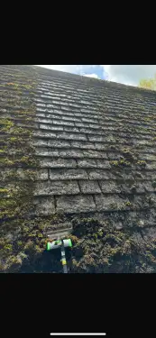 Click Here To Enlarge This Photo Of Roof Clean With Moss Removal