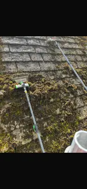 Click Here To Enlarge This Photo Of Roof Clean With Moss Removal