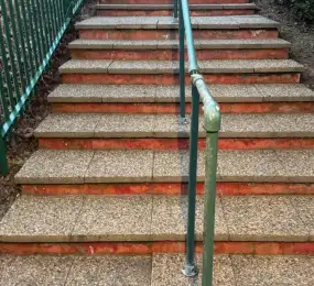 Moss removal and clean to steps (After): Click Here To View Larger Image